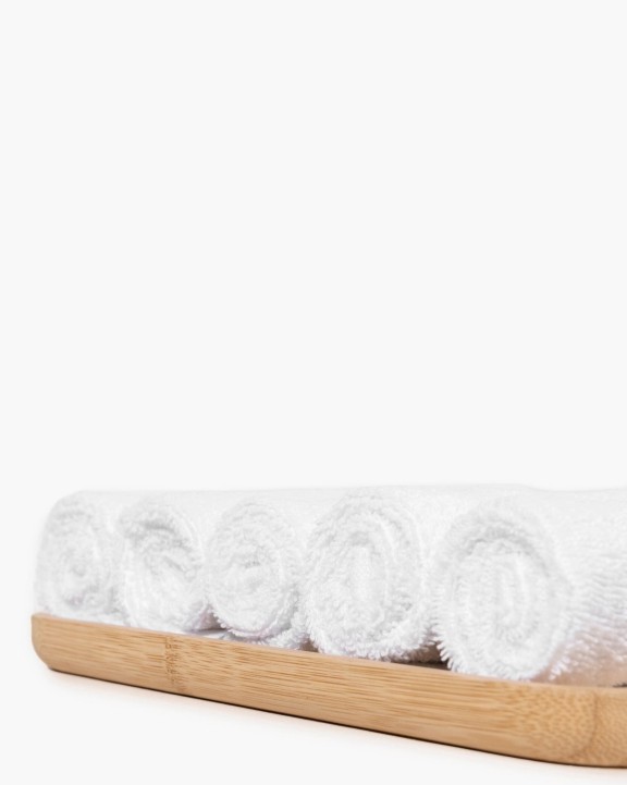 KARIBAN Gästehandtuch 30 x 30 cm – Set von 5 Handtüchern Bad Artikel personalisierbar