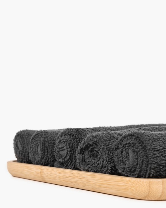 KARIBAN Gästehandtuch 30 x 30 cm – Set von 5 Handtüchern Bad Artikel personalisierbar