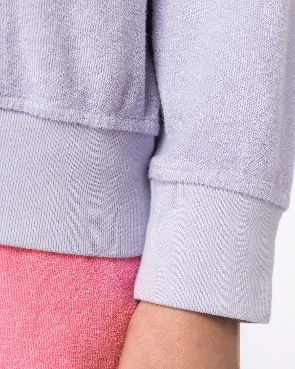 Sweater NATIVE SPIRIT Ecologisch badstof damessweater voor bedrukking &amp; borduring