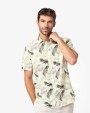 Chemise personnalisable NATIVE SPIRIT Chemise écoresponsable imprimé végétal homme