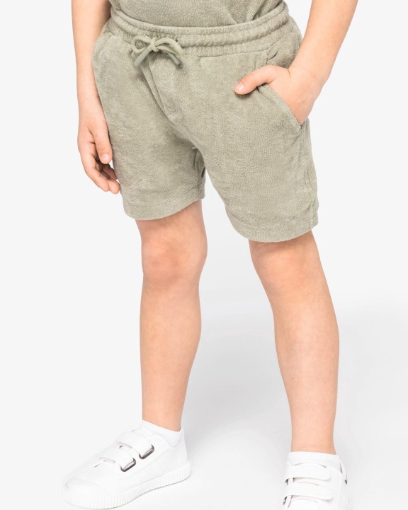 Bermuda & Short NATIVE SPIRIT Ecologische badstof jongensshort voor bedrukking &amp; borduring