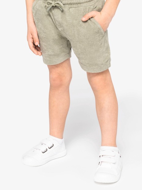 Bermudas & Shorts à personnaliser NATIVE SPIRIT Short écoresponsable en éponge garçon 