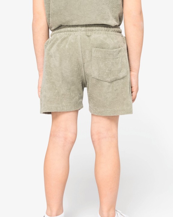 Bermuda & Short NATIVE SPIRIT Ecologische badstof jongensshort voor bedrukking &amp; borduring