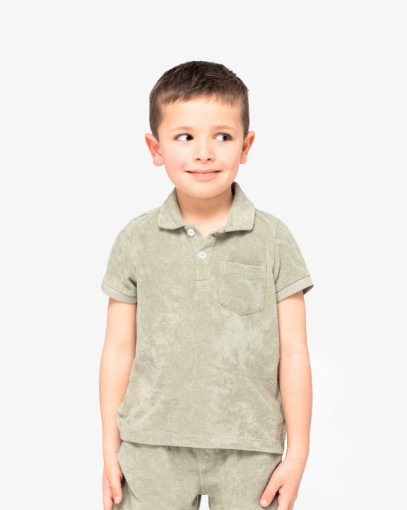 Bermuda & Short NATIVE SPIRIT Ecologische badstof jongensshort voor bedrukking &amp; borduring