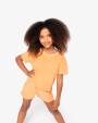 Bermuda & Short NATIVE SPIRIT Ecologische badstof meisjesshort voor bedrukking &amp; borduring