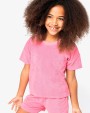 Bermuda & Short NATIVE SPIRIT Ecologische badstof meisjesshort voor bedrukking &amp; borduring