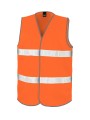 RESULT Gilet CORE High Viz flo orange personnalisable