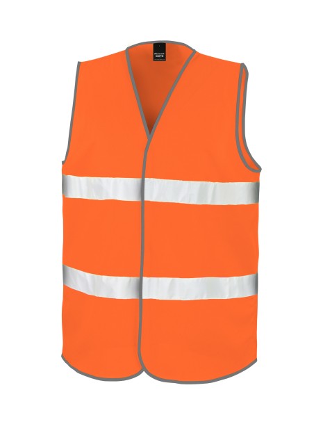 RESULT Gilet CORE High Viz flo orange personnalisable