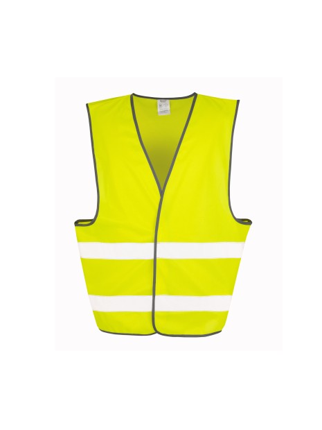 RESULT Gilet CORE High Viz fluo yellow personnalisable