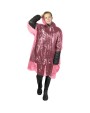 Jas 4DO Ziva wegwerp regenponcho met opbergtasje voor bedrukking &amp; borduring