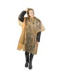 Jas 4DO Ziva wegwerp regenponcho met opbergtasje voor bedrukking &amp; borduring