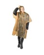 Veste personnalisable 4DO Poncho jetable pour la pluie avec pochette de rangement Ziva