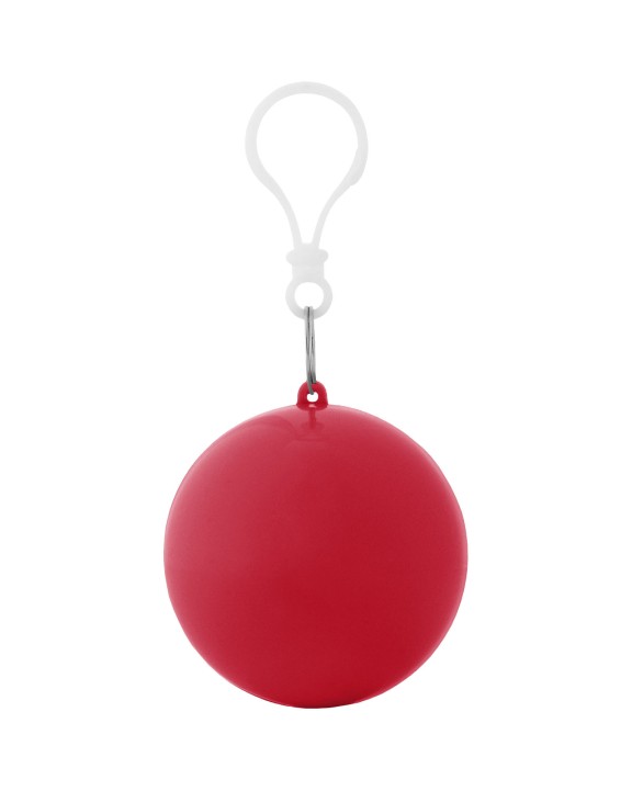 Jas 4DO Xina regenponcho in bal met sleutelhanger voor bedrukking &amp; borduring