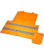 Fluohesje 4DO RFX™ Watch-out veiligheidsvest met hoes voor professioneel gebruik voor bedrukking &amp; borduring