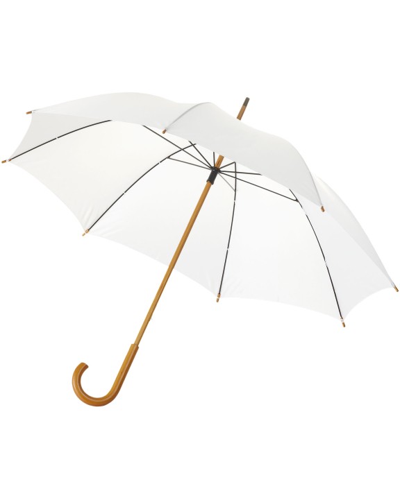 4DO Jova 23" Regenschirm mit Holzstange und -griff Regenschirm personalisierbar