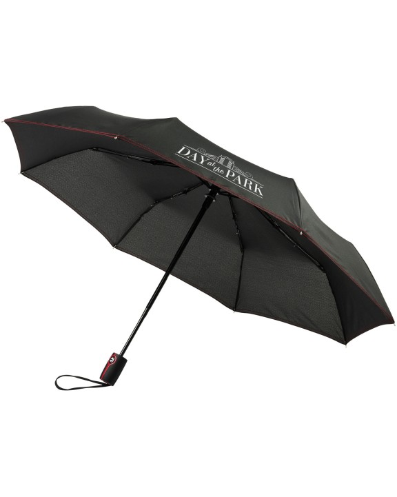 4DO Stark-mini 21" Vollautomatik Kompaktregenschirm Regenschirm personalisierbar