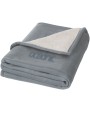 SEASONS Springwood Decke aus weichem Fleece und Sherpa-Plaid Plaid personalisierbar