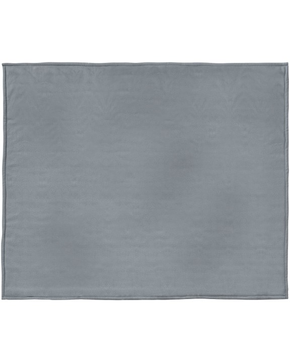SEASONS Springwood Decke aus weichem Fleece und Sherpa-Plaid Plaid personalisierbar