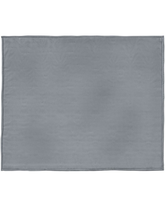 SEASONS Springwood Decke aus weichem Fleece und Sherpa-Plaid Plaid personalisierbar