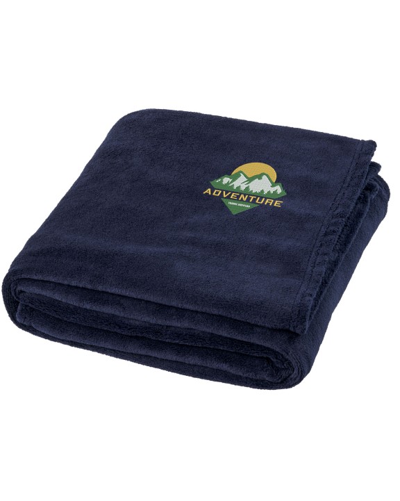 4DO Bay Plaid-Decke aus extraweichem Coral-Fleece Plaid personalisierbar