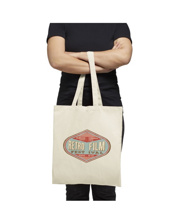 Sac & bagagerie personnalisable 4DO Sac shopping coton Carolina 100 gr/m² 7L