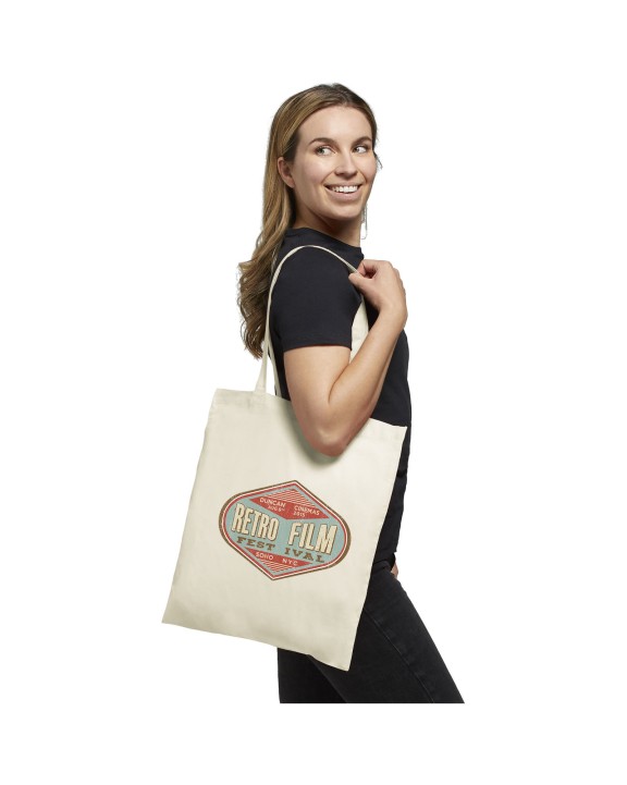 Sac & bagagerie personnalisable 4DO Sac shopping coton Carolina 100 gr/m² 7L