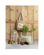 4DO Mumbay Jute Tragetasche 18L Tote Bag personalisierbar
