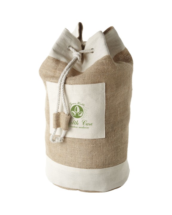 4DO Goa Jute Seesack 16L Tasche personalisierbar