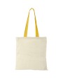 Sac & bagagerie personnalisable 4DO Sac coton Nevada 100 gr/m² avec poignées de couleur 7L