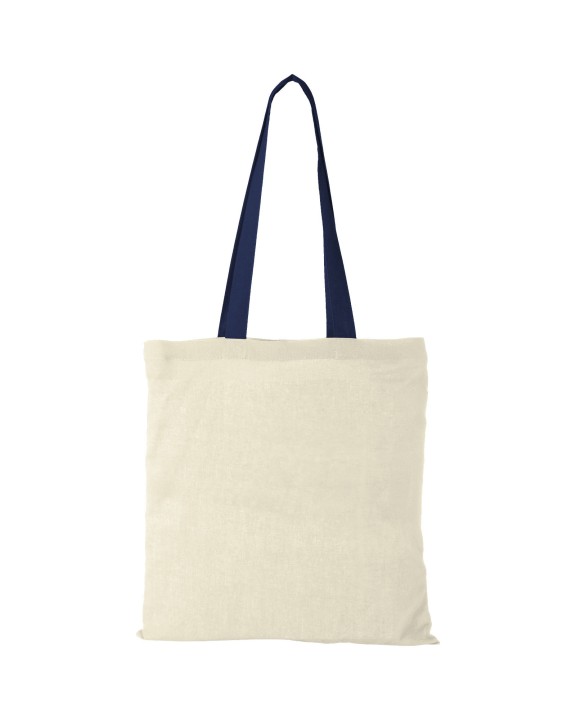 Sac & bagagerie personnalisable 4DO Sac coton Nevada 100 gr/m² avec poignées de couleur 7L
