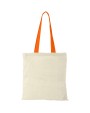 Sac & bagagerie personnalisable 4DO Sac coton Nevada 100 gr/m² avec poignées de couleur 7L
