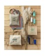 Tote bag personnalisable 4DO Sac fourre-tout en jute Chennai 16L