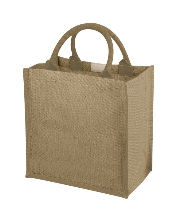 4DO Chennai Jute Tragetasche 16L Tote Bag personalisierbar