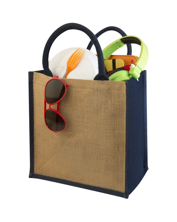 4DO Chennai Jute Tragetasche 16L Tote Bag personalisierbar