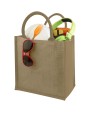 4DO Chennai Jute Tragetasche 16L Tote Bag personalisierbar