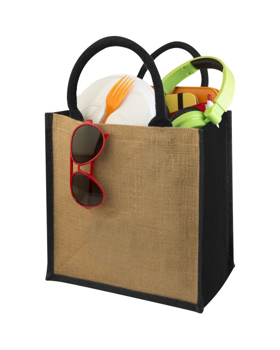 4DO Chennai Jute Tragetasche 16L Tote Bag personalisierbar