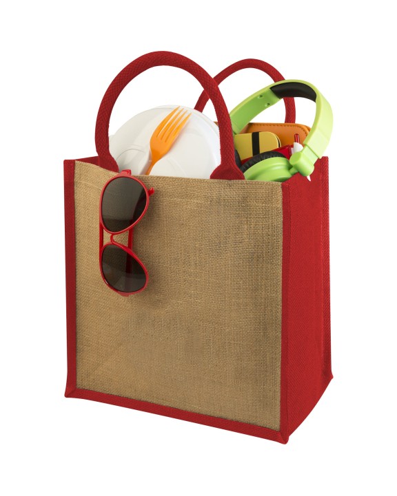 4DO Chennai Jute Tragetasche 16L Tote Bag personalisierbar