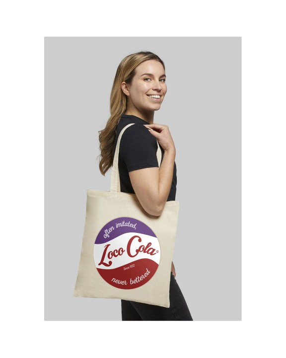 Sac & bagagerie personnalisable 4DO Sac shopping coton Madras 140 gr/m² 7L
