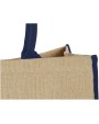 4DO Harry farbige Jute Tragetasche 25L Tote Bag personalisierbar