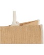 4DO Harry farbige Jute Tragetasche 25L Tote Bag personalisierbar