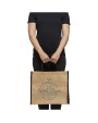 4DO Harry farbige Jute Tragetasche 25L Tote Bag personalisierbar