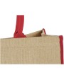 4DO Harry farbige Jute Tragetasche 25L Tote Bag personalisierbar