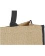 4DO Harry farbige Jute Tragetasche 25L Tote Bag personalisierbar