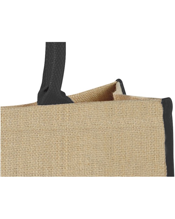 4DO Harry farbige Jute Tragetasche 25L Tote Bag personalisierbar