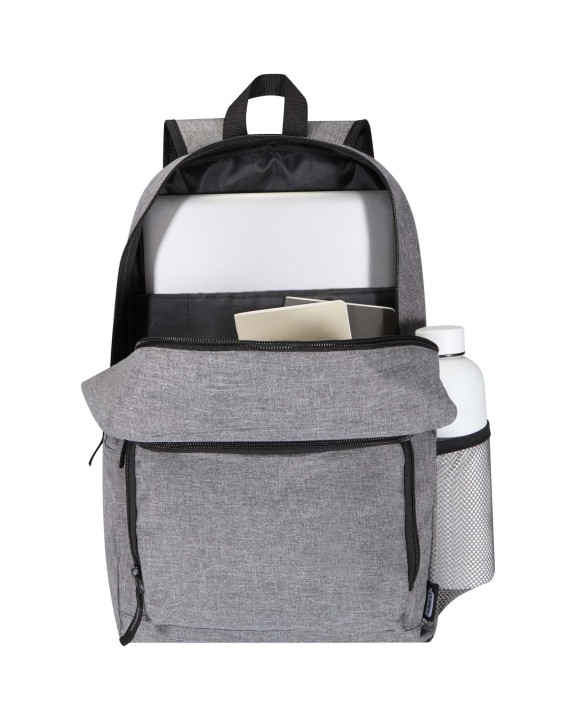 4DO Graphite Deluxe 15" Laptop-Rucksack 20L Tasche personalisierbar