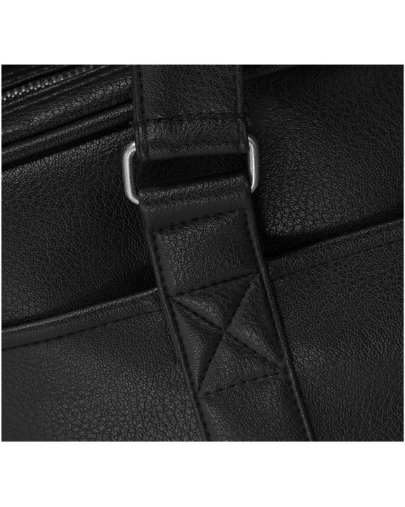 4DO Oxford 15,6" schmale Laptop Konferenztasche 5L Tasche personalisierbar