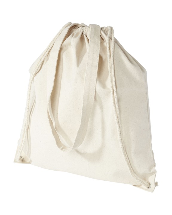 4DO Eliza 240 g/m² Baumwoll Turnbeutel 6L Tasche personalisierbar