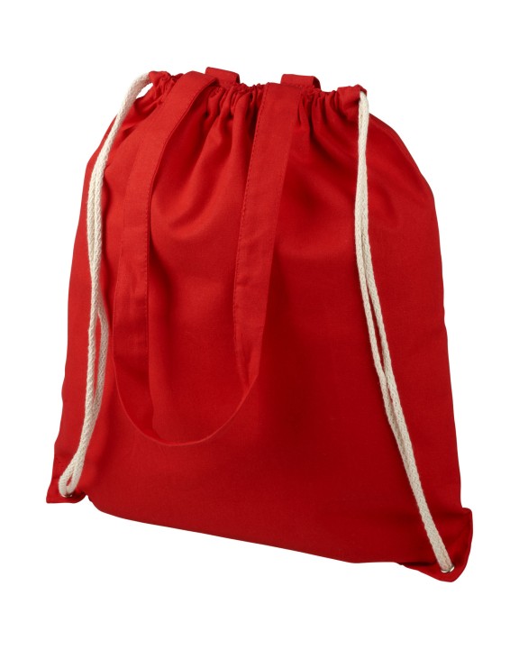 4DO Eliza 240 g/m² Baumwoll Turnbeutel 6L Tasche personalisierbar