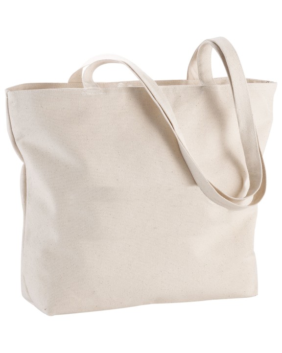 Sac & bagagerie personnalisable 4DO Sac shopping zippé coton 320 g/m² Ningbo 15L