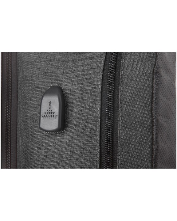 4DO Overland 17" TSA Laptop-Rucksack 18L Tasche personalisierbar